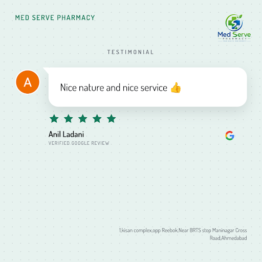 Anil Ladani, a satisfied customer, raves about the exceptional service at Med Serve Pharmacy in A… post image