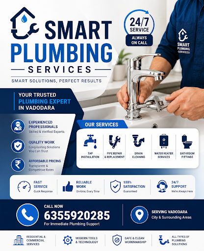 Reliable plumbing services in Vadodara. Contact Smart Plumbing Services for quick and professiona… post image
