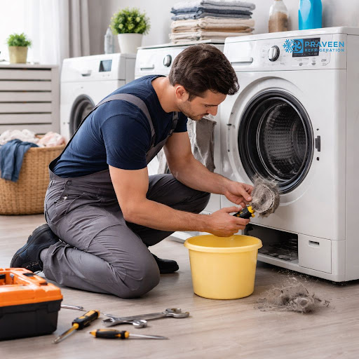 Is your washing machine making strange noises, not draining properly, or leaving clothes dirty? A…