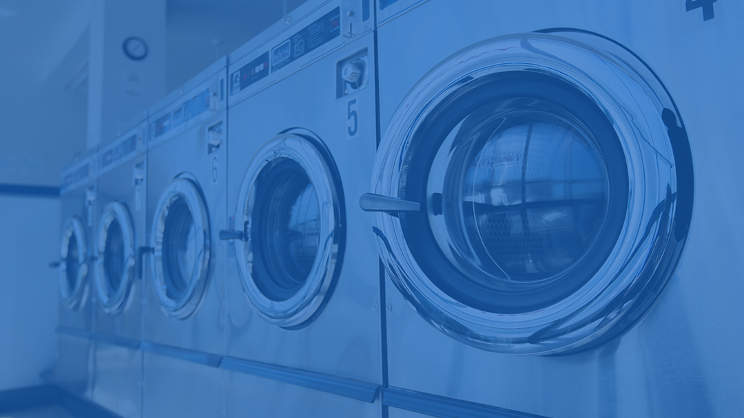 University Laundry laundromat interior in Des Moines, IA