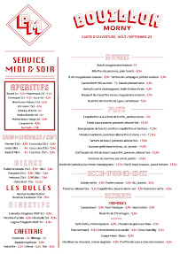 Menu Bouillon Morny Page 9