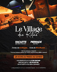 Menu Le Village des Kotas Page 2
