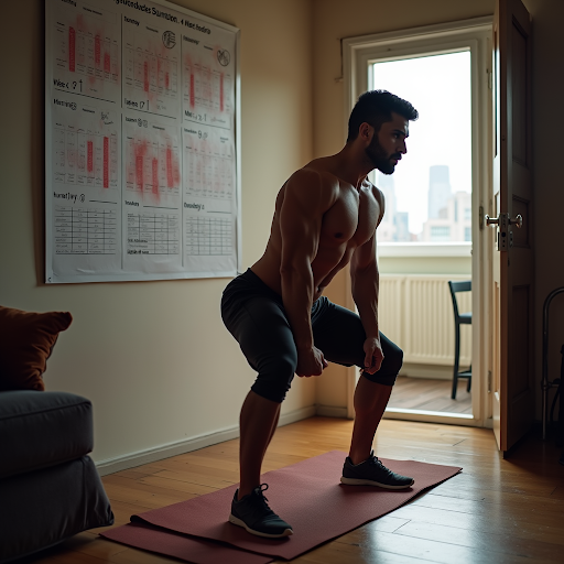 Get stronger in 4 weeks — from your sofa to real results. I design short, space-friendly workouts… post image