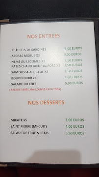 Menu MBOKA KIN CREOL Page 3