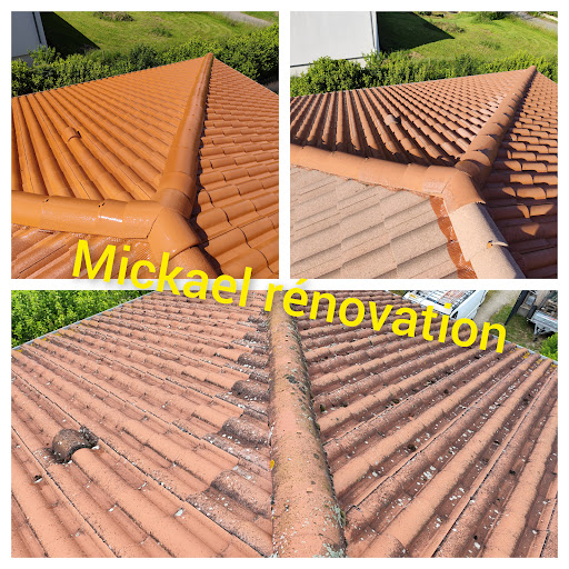 Mickael renovation entreprise couvreur zingueur nettoyage de toiture démoussage de toiture habillage alu PVC Gallery - France
