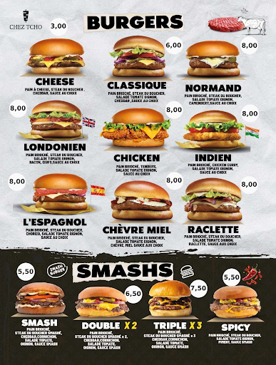 Chez Tcho (Naan,smash burger)