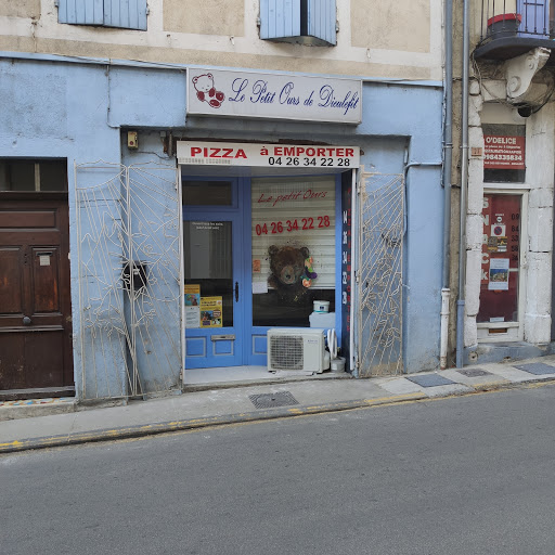 Le Petit Ours Pizzas a emporter