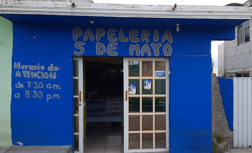 Papelería y artículos de temporada 5 de Mayo