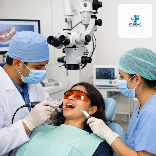 Are you avoiding the dentist because you fear pain? At Vasudha Hospital and Dental Clinic in Vado…