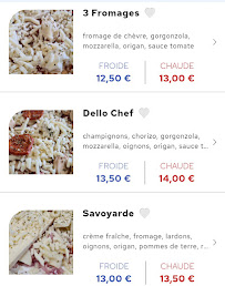 Menu Pizzica Pizza Chef-Boutonne Page 2