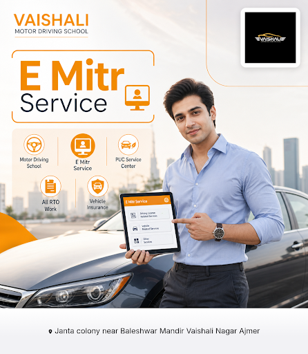 Vaishali Motor Driving School offers expert driving lessons and E Mitr Service to help you naviga… post image