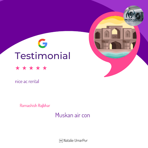Ramashish Rajbhar raves about his exceptional experience at Muskan air con in Gurugram! From reli… post image