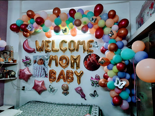Baby Welcome Decoration | Flower Decoration | Balloon Decoration | Baby Shower Decoration | Namin… post image