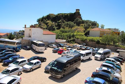 Parking of Castle Kruje