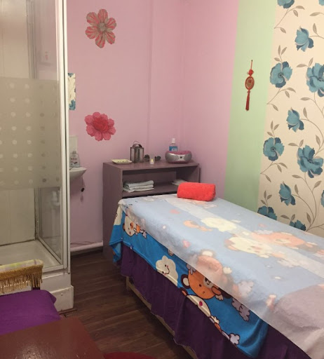 Red peony Chinese massage