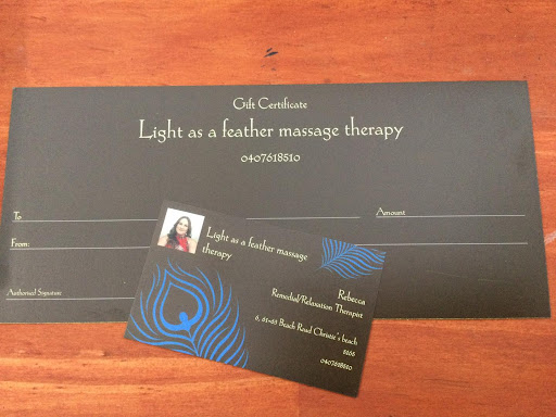 Light as a Feather Massage Therapy - Thumbnail