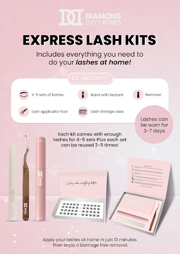 Diamond diy lashes - Thumbnail