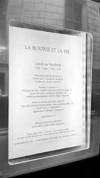 Menu La Bourse et la Vie Page 11