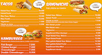 Menu ROYAL KEBAB TACOS Page 1
