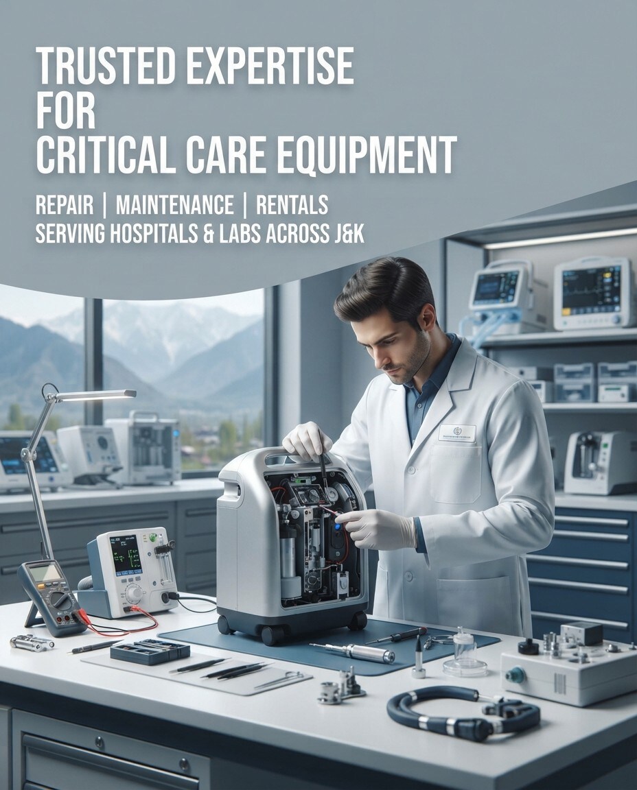 Critical medical downtime ends here at Lifeline Biomedical Services