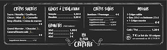 Menu La petite Crêperie Page 1