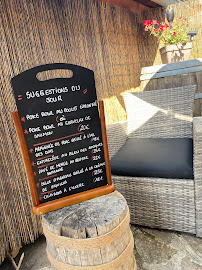 Menu Hotel restaurant 