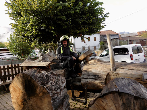 Tractor de madera - Visual