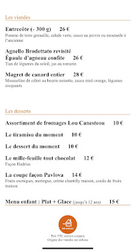 Menu Restaurant Hadrius Page 4