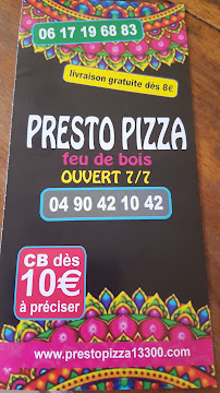 Menu Presto Pizza Salon💗 Page 16