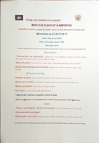 Menu Restaurant KHANG Page 1