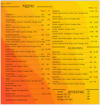 Menu PIZZA SERGIO Page 1