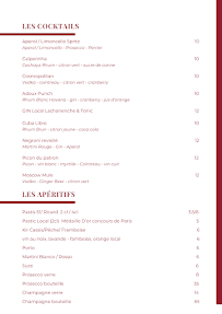 Menu Restaurant Au Coeur de l'Adoux Page 8
