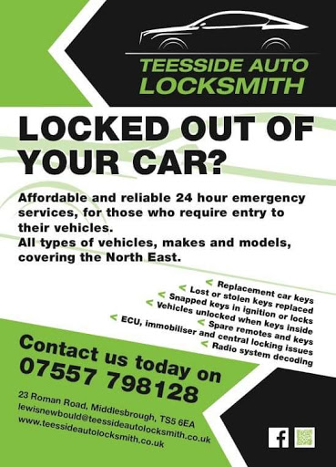 Teesside Auto Locksmiths - Visual