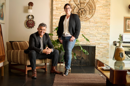 The Alvarado + Millman Real Estate Team Logo