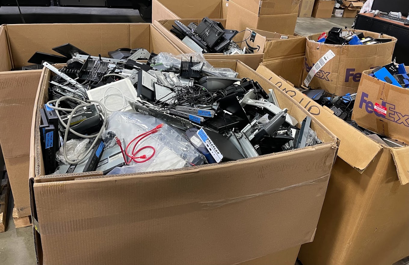 Prime Asset Recovery Services image: State-of-the-art facility for electronic waste recycling in Marietta - your choice: Asset Recovery Service, focusing on sustainable disposal methods for electronic devices and IT assets.