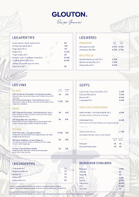 Menu Glouton Saint-Sébastien-sur-Loire Page 1