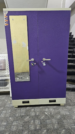 6½×46 Double door almirah with powder coated