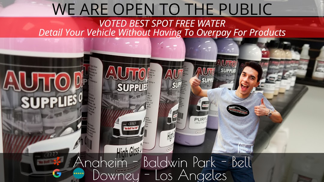 Baldwin Park Need Car Wash Cleaning Detailing Supplies?