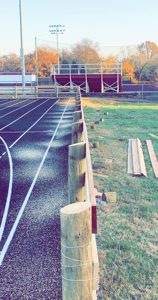 Commercial athletic field perimeter fencing, Kentucky — S&S Fencing