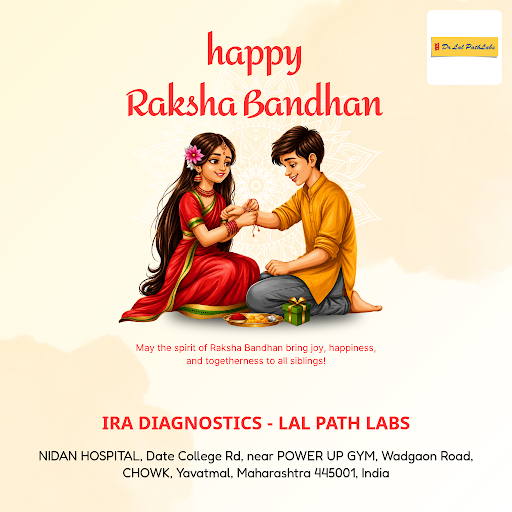 Celebrate Rakshabandhan with care at IRA DIAGNOSTICS - LAL PATH LABS. Choose our Complete Blood C… post image