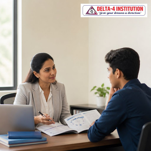 Choosing the right career starts with choosing the right guidance. At DELTA-4 INSTITUTION in Indi… post image
