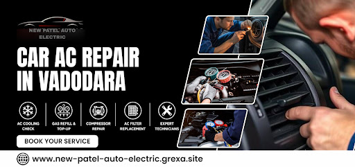 Is your car AC not cooling properly? Looking for trusted Car AC Repair in Vadodara? New Patel Aut…