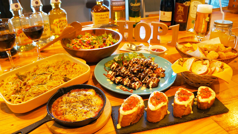 HOP-1 CAFE & BAR Takasaka イタリアン＆創作料理 カフェバー