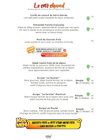 Menu Restaurant des Truffières de Dordogne Page 5
