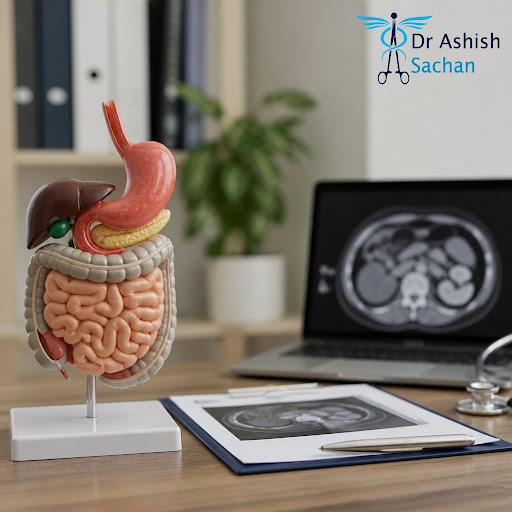 Persistent or unexplained abdominal pain should never be ignored. At Dr Ashish Sachan - Shalimar… post image