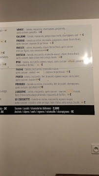 Menu La Cave à Pizza Page 3