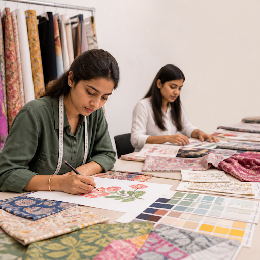 Ready to turn your creativity into a professional career in textiles and fashion? At Anupam Desig… post image