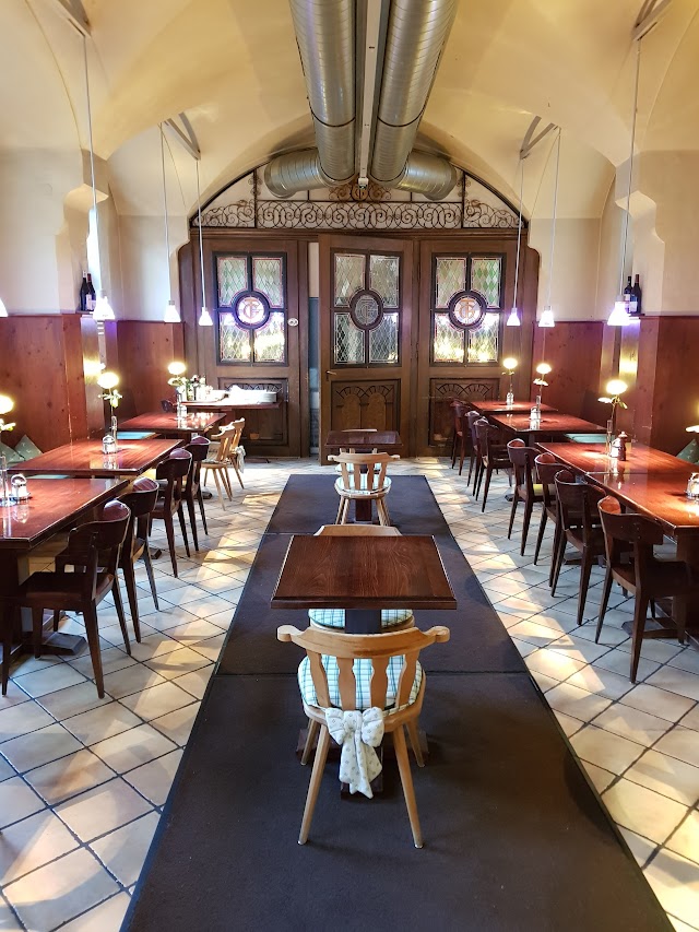 Restaurant Bar Glasmalerei