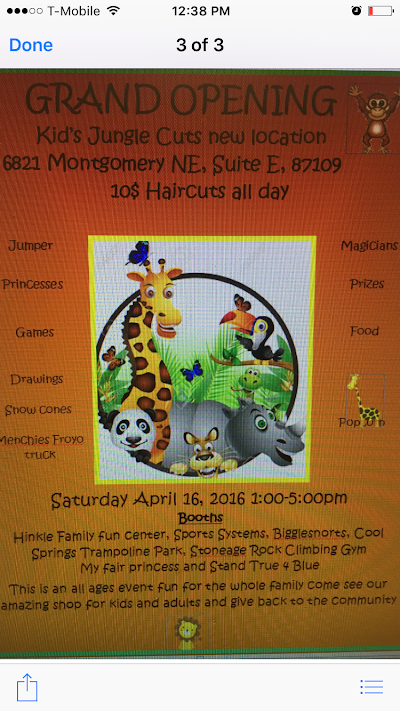 Photos of Kids Jungle Cuts
