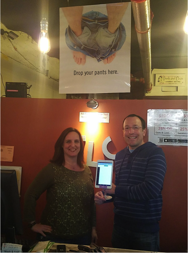 Clean laundry equipment at Todd Layne Cleaners and Laundromat in New York, NY